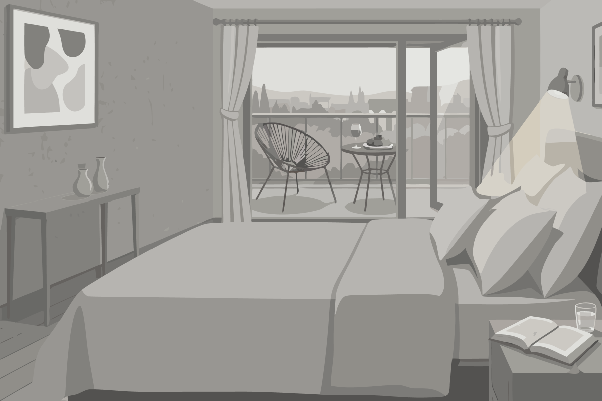 Chambre Lit King-Size - Non-Fumeurs
